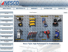 Tablet Screenshot of nescopros.com